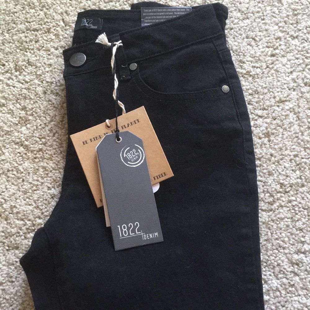 Black stretch jeans
